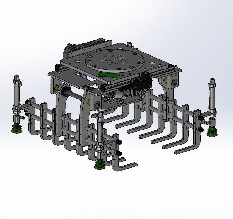 Paper Gripper Rails Compact modular palletizing solution